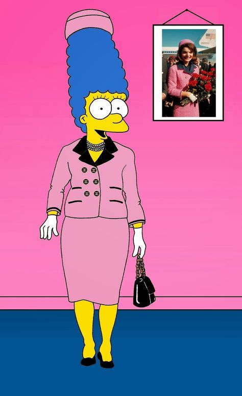 marge chanel dress|marge simpson pink dress.